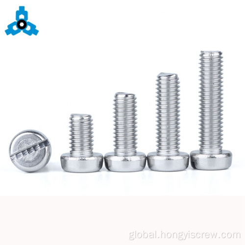 China DIN 85 Grade4.8 Galvanzied Slotted pan head screw Manufactory